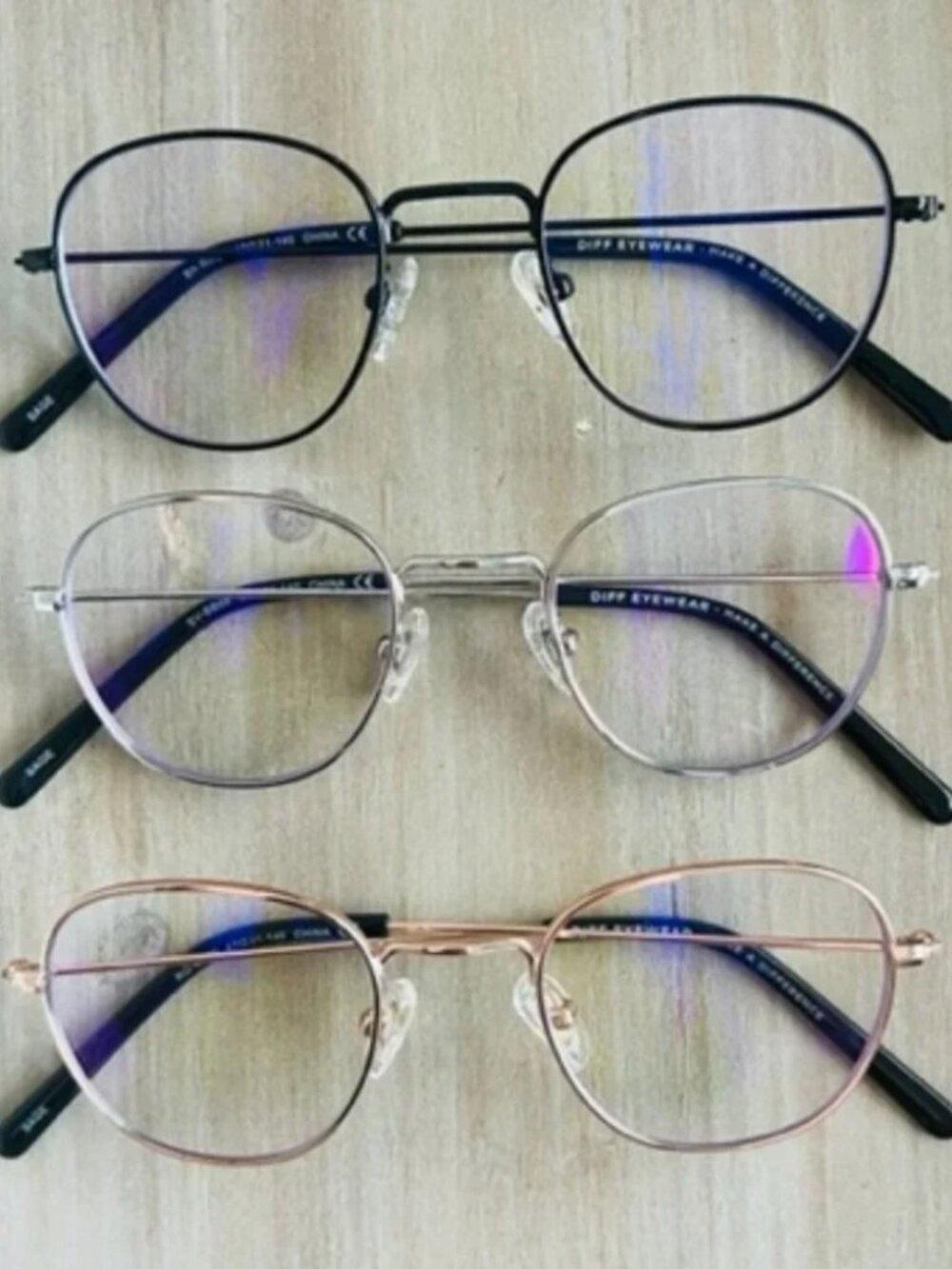 diff eyewear sage LOT of 3 new